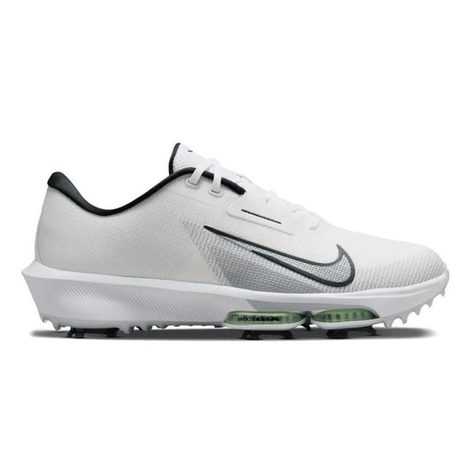 Nike Air Zoom Infinity Tour Next % 2 Mens Spiked Golf Shoes FD0217-100 White / Black-Vapor Green-Pure Platinum 100 8
