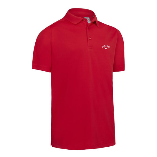 Callaway Tournament Golf Polo Shirt - True Red