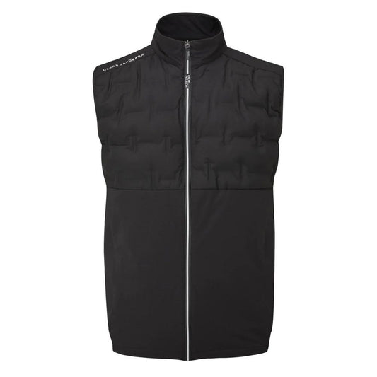 Oscar Jacobson Quinn Golf Gilet - Black Black S