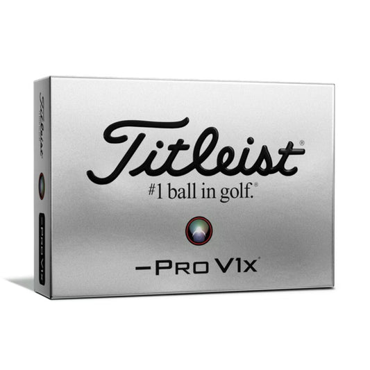 Titleist Pro V1x Left Dash Golf Balls White  