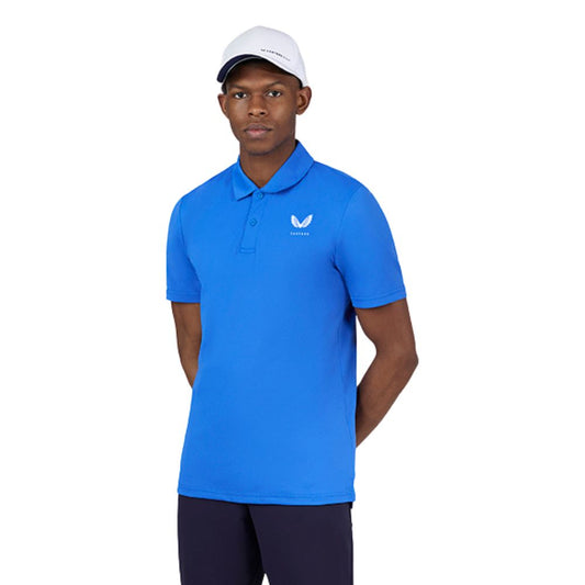Castore Golf Mainline Essential Polo Shirt CMA30063 Royal Blue 167 S 