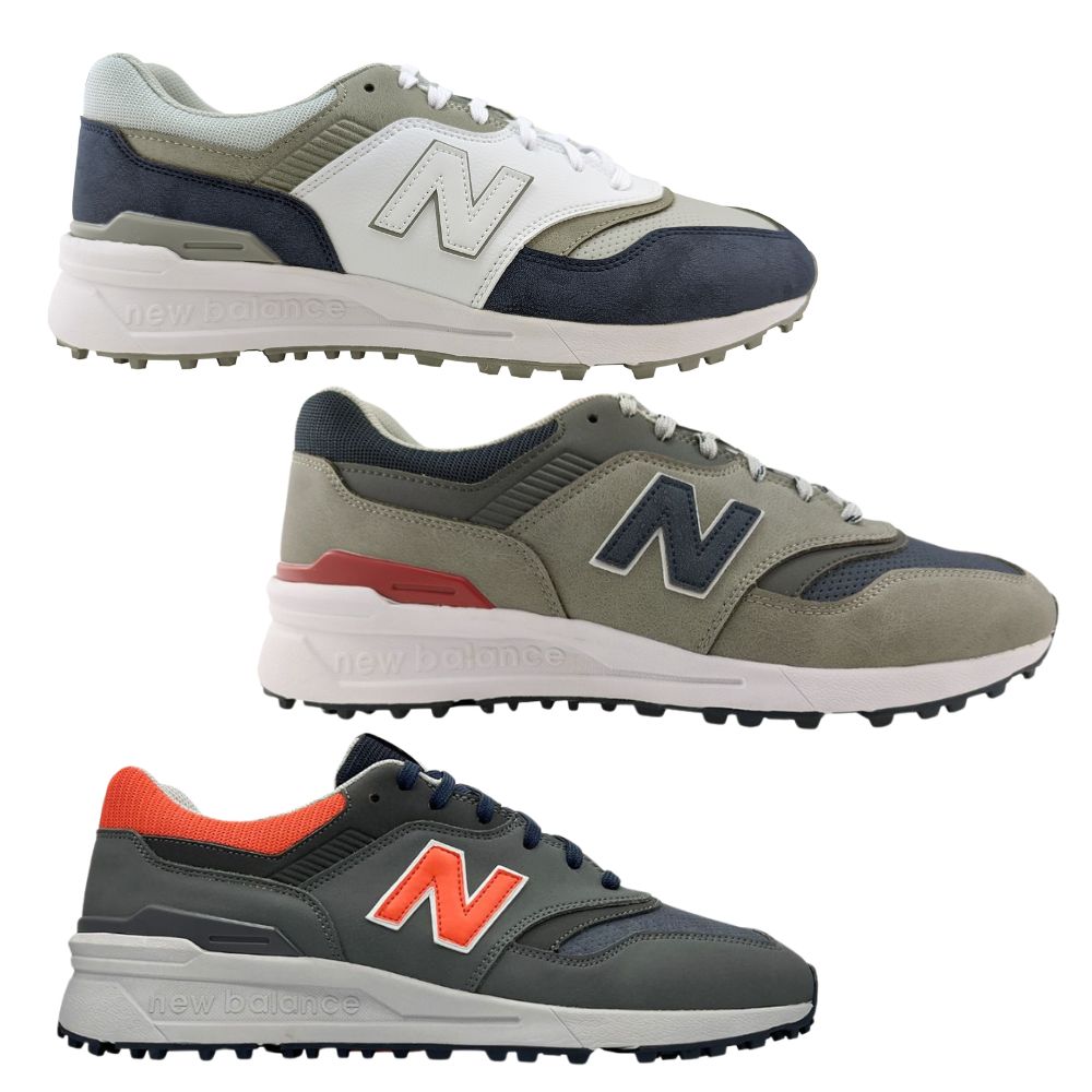 New Balance 997 G Mens Spikeless Golf Shoes 2024   