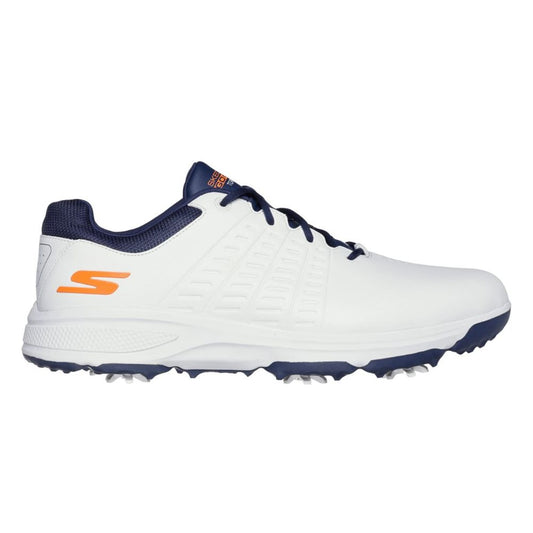 Skechers Go Golf Torque 2 Spiked Golf Shoes 214027 - White Orange White Orange 8 