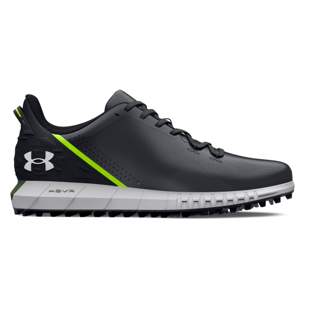 Under Armour HOVR Drive 2 Spikeless Golf Shoes 3025079 Black / Black / Halo Grey 002 8 