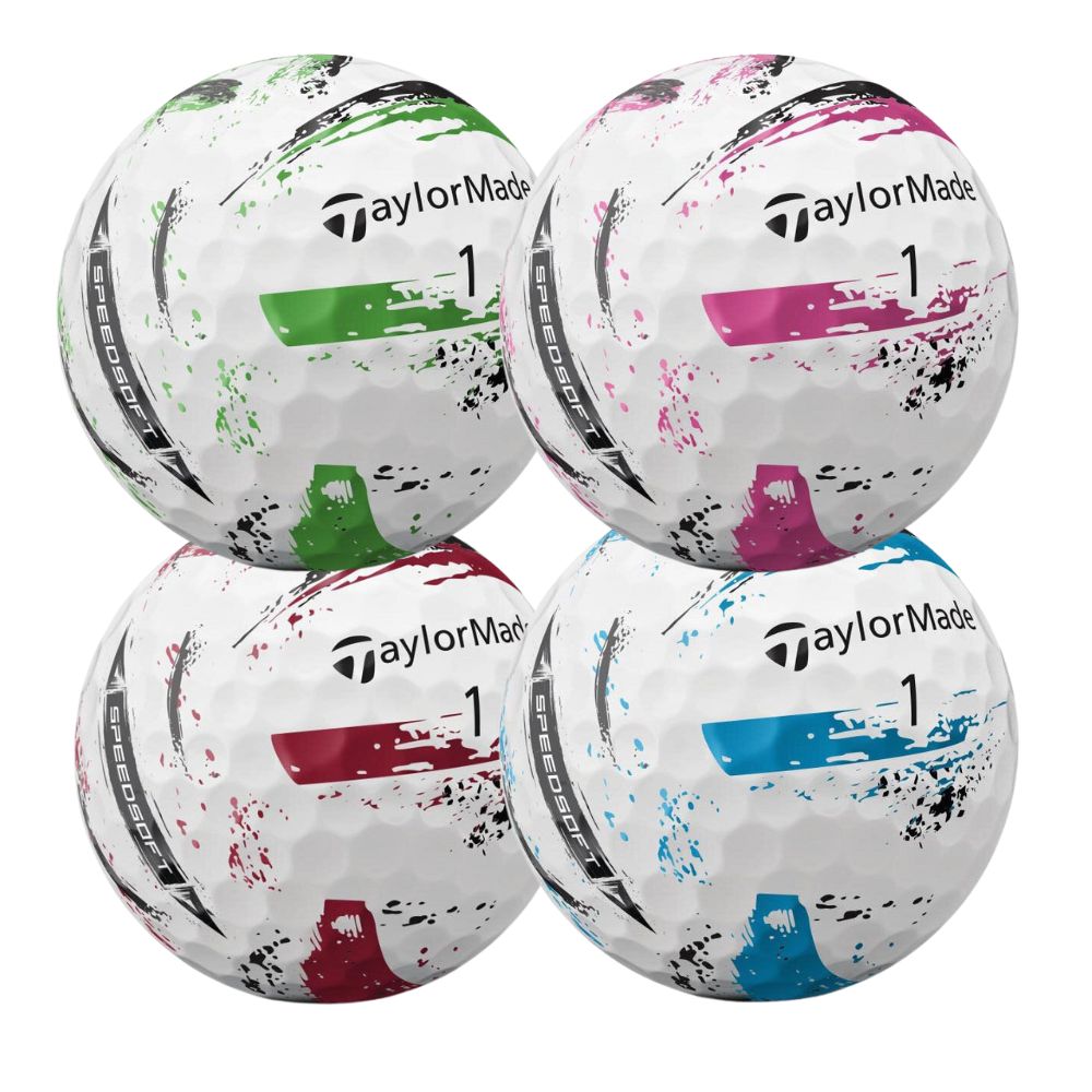 TaylorMade Golf SpeedSoft Ink - Single Golf Balls - All Colours