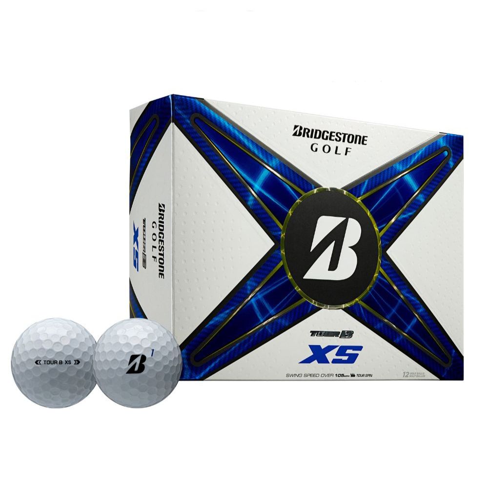 Bridgestone Tour B XS Golf Balls - White White