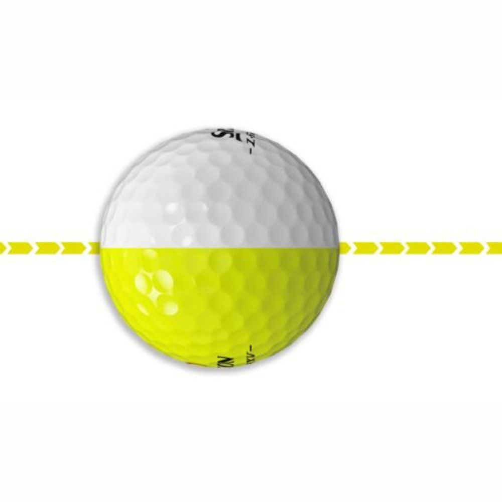 Srixon Z-Star Gen 9 Divide Golf Balls 2025 - White / Yellow