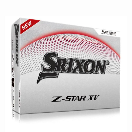 Srixon Z-Star XV Gen 9 Golf Balls - White - 4 FOR 3 PERSONALISED OFFER