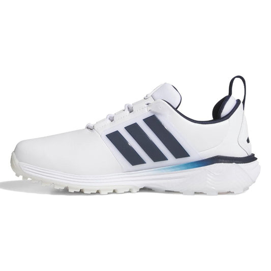 adidas Adipower 26 Men's Spikeless Golf Shoes 2026 - JP8395 White / Collegiate Navy / Lucid Orange 7