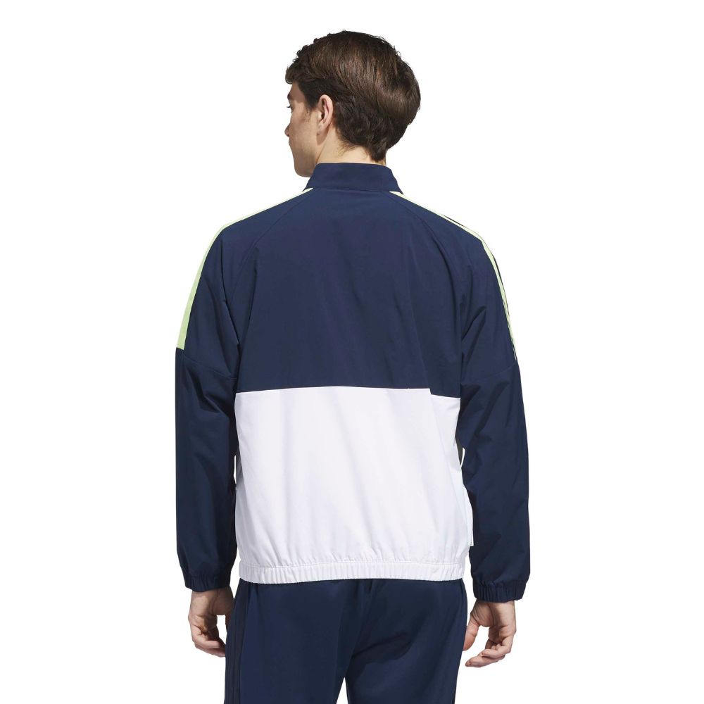 adidas Beyond Twistweave Men's Full Zip Windbreaker Golf Top 2026 - KG9102