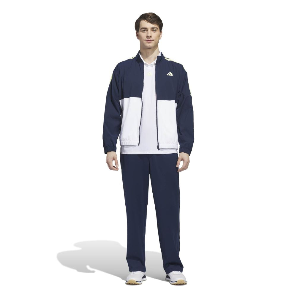 adidas Beyond Twistweave Men's Full Zip Windbreaker Golf Top 2026 - KG9102