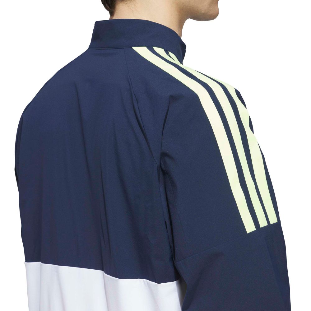 adidas Beyond Twistweave Men's Full Zip Windbreaker Golf Top 2026 - KG9102