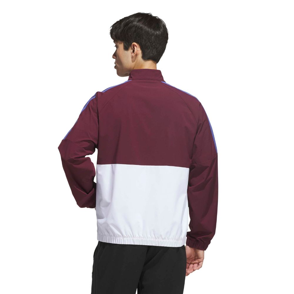 adidas Beyond Twistweave Men's Full Zip Windbreaker Golf Top 2026 - KV3862