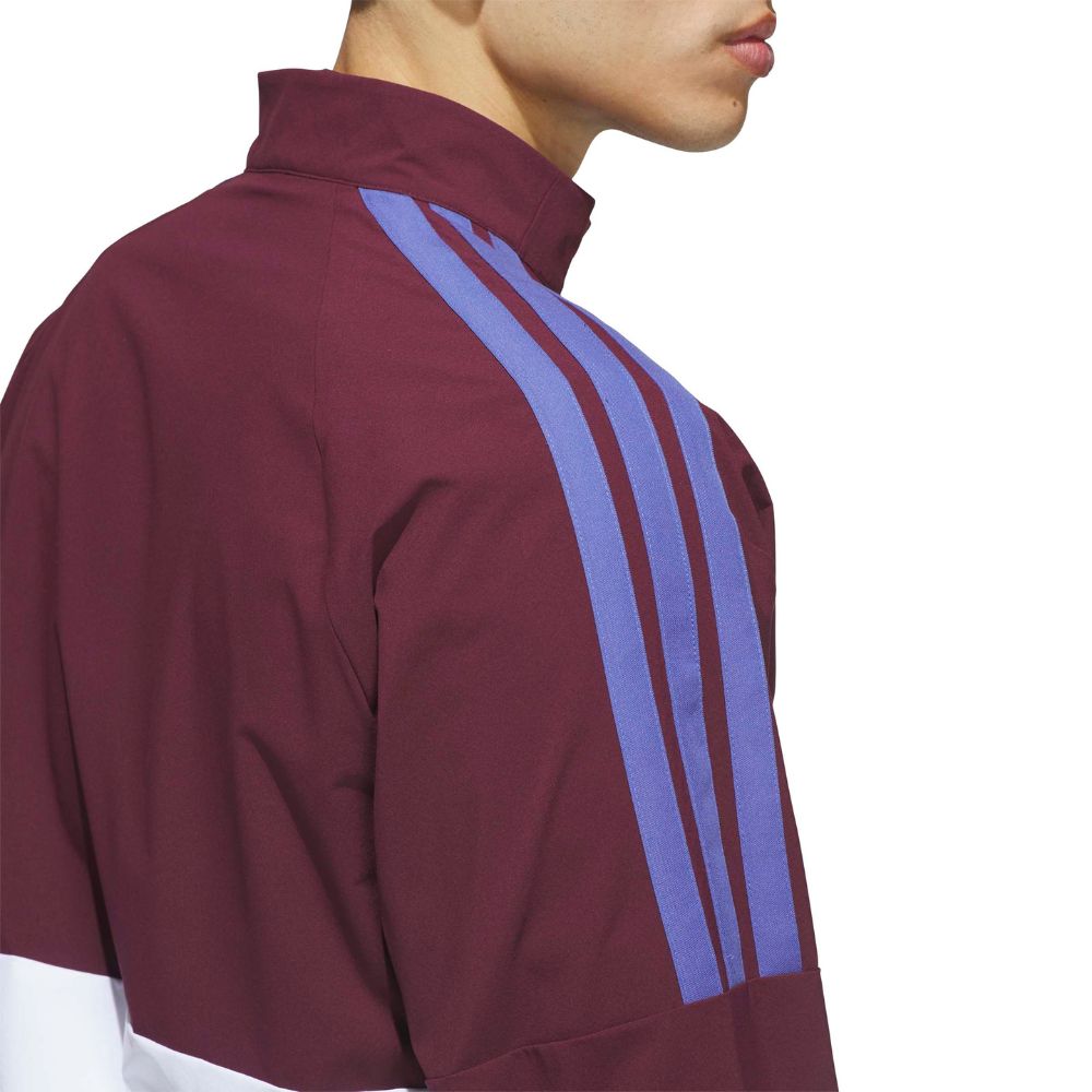 adidas Beyond Twistweave Men's Full Zip Windbreaker Golf Top 2026 - KV3862