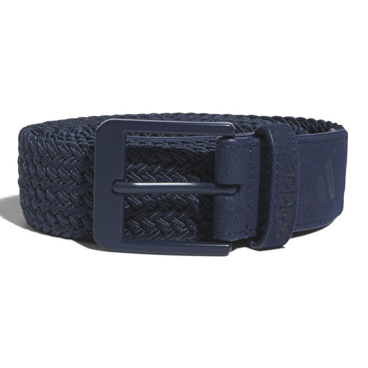 adidas Braided Straight Golf Belt 2025 - HS5558 Collegiate Navy M/L
