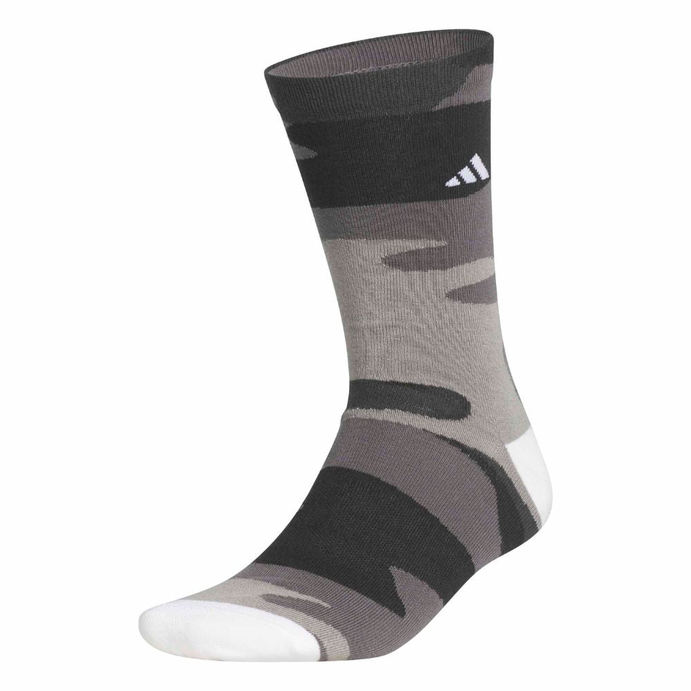 adidas Camo Golf Socks 2026 - KS5601 Grey Five 8.5-11.5