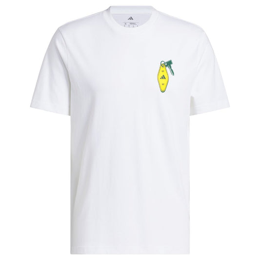 adidas Chip In NYC Graphic Golf T-Shirt 2025 - JX1766 White M