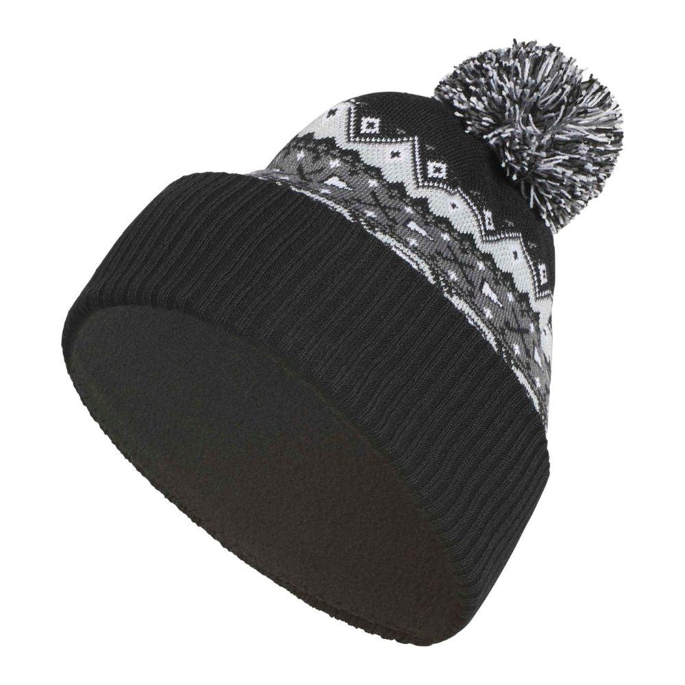 adidas ClimaWarm Men's Golf Pom Beanie 2026 - KG7069 Black