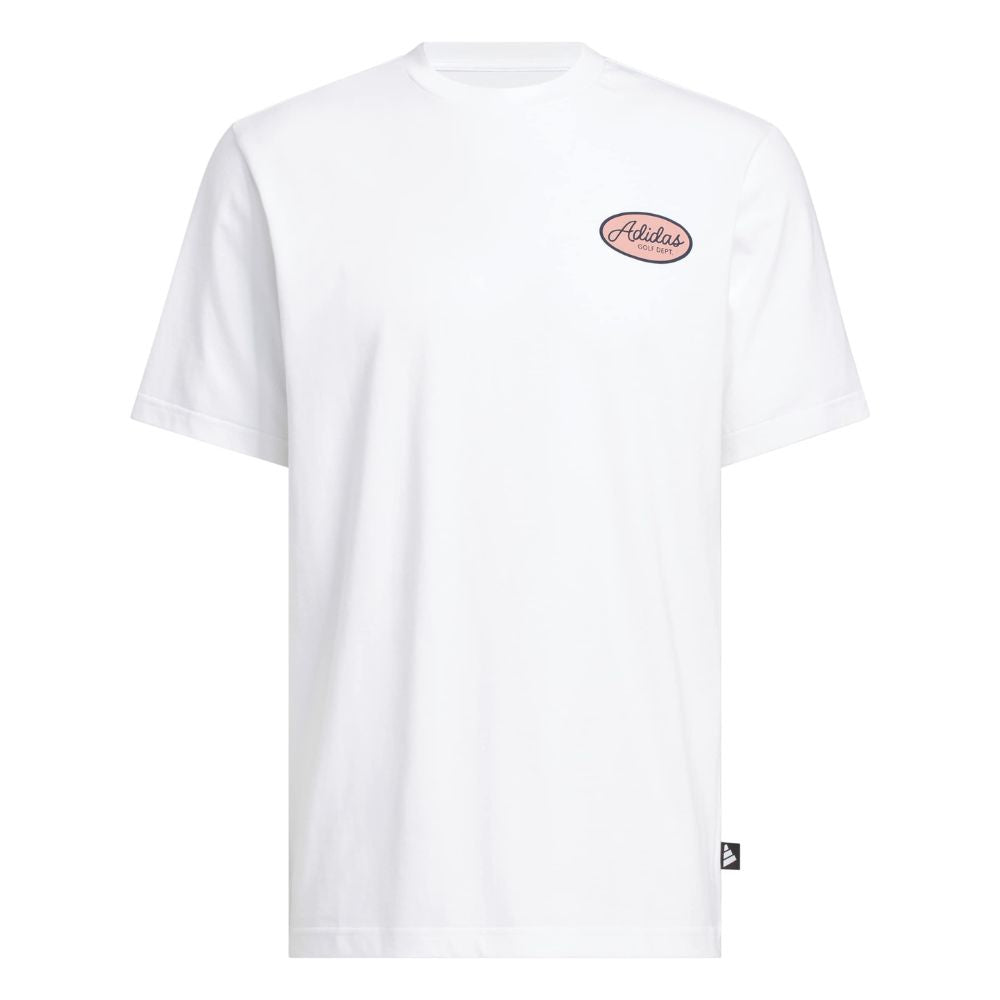 adidas Men's Golf Category Graphic T-Shirt 2026 - KT0159 White M