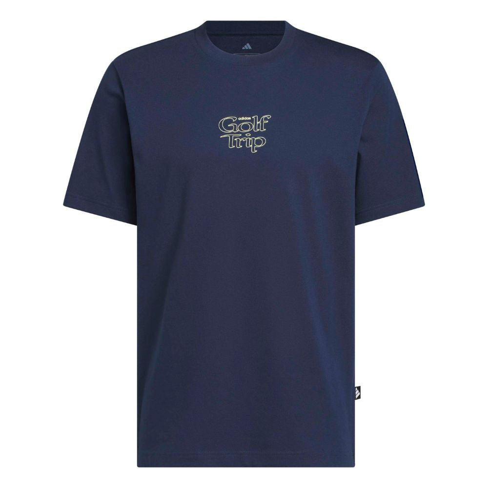 adidas Men's Golf Trip Graphic Men's T-Shirt 2026 - KT0166 Collegiate Navy M