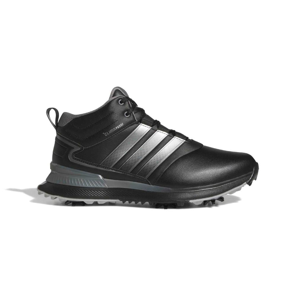 adidas R2C Mid Men's Spiked Golf Boot 2026 - KI1401 Wide Core Black / Iron Metallic / Silver Metallic 7