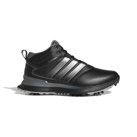 adidas R2C Mid Men's Spiked Golf Boot 2026 - KI1401 Wide Core Black / Iron Metallic / Silver Metallic 7