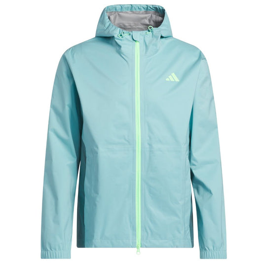 adidas RAIN.RDY Waterproof Golf Jacket 2025 - JM0188 Mint Tone M