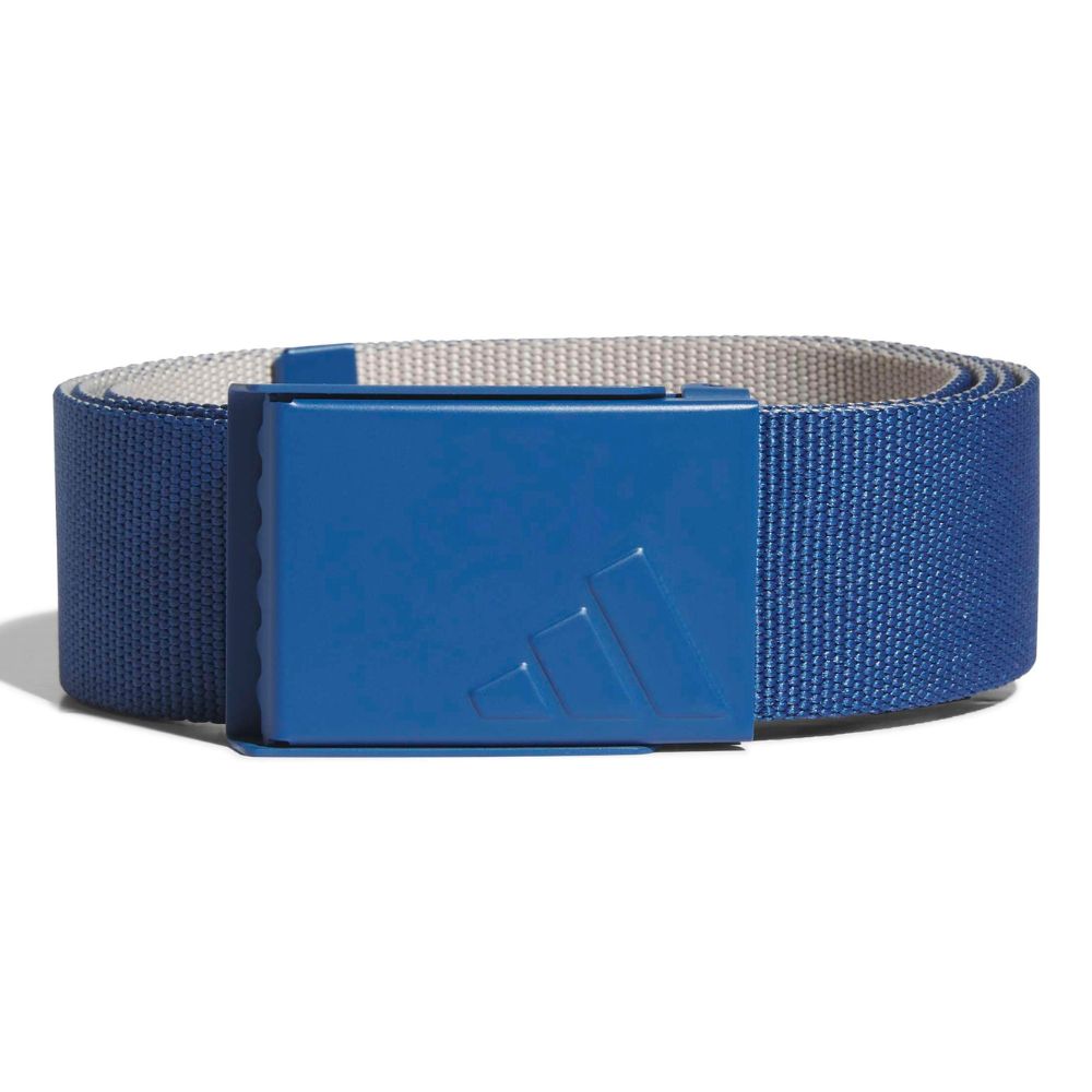 adidas Reverse Webbing Men's Golf Belt 2026 - KC3704 Dusky Petrol / Wonder Alumina