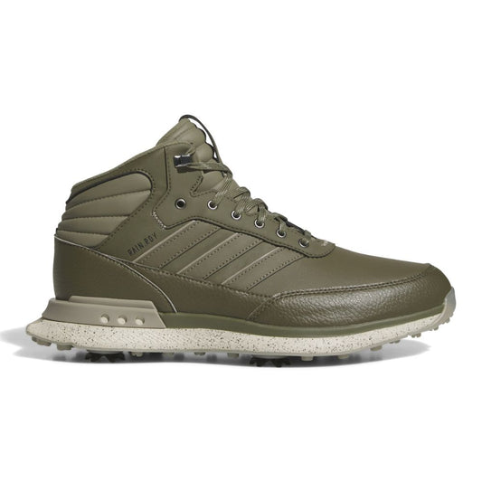 adidas S2G RAIN.RDY Mens Winter Golf Boots 2025 - JP8548 Olive Strata / Putty 8