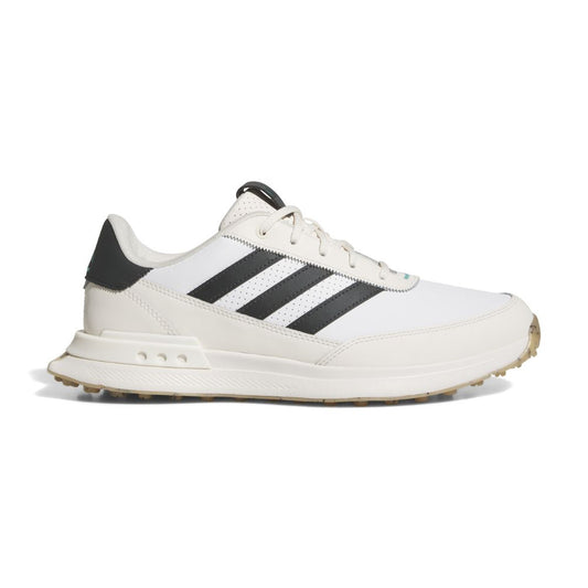 adidas S2G SL Mens Spikeless Leather Golf Shoes 2025 - JI4171 White / Chalk / Carbon 8
