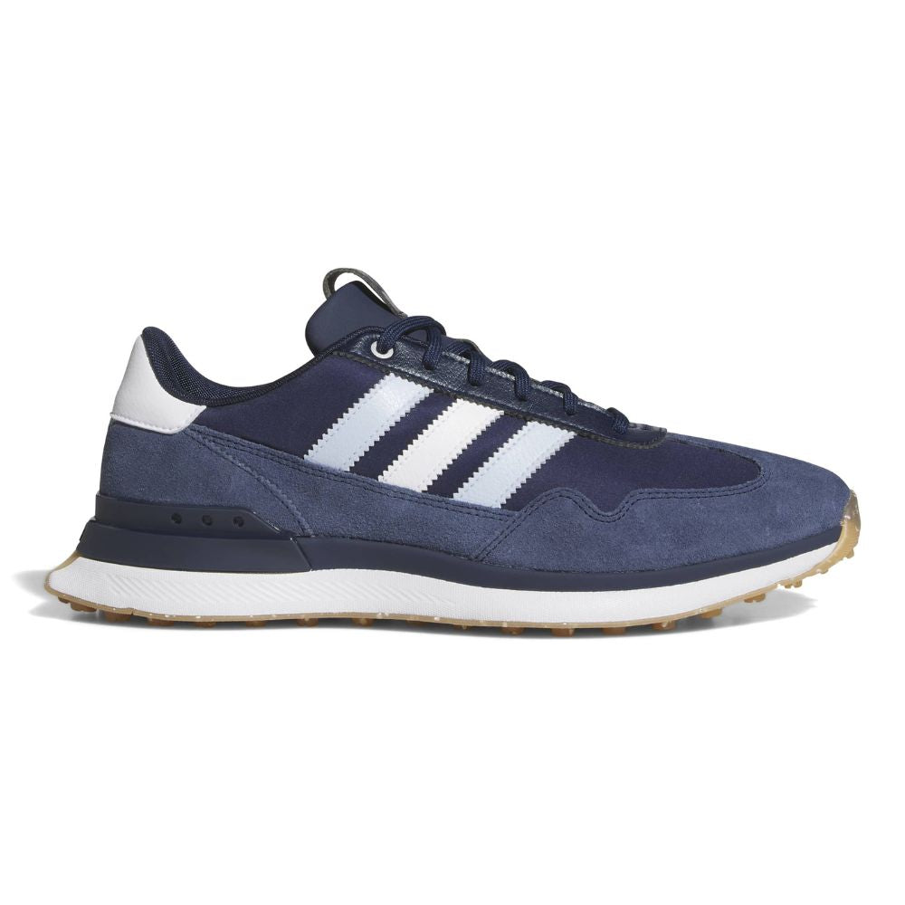 adidas S2G 26 Men's Textile Spikeless Golf Shoes 2026 - JR1879 Collegiate Navy / White / Crystal Sky 7