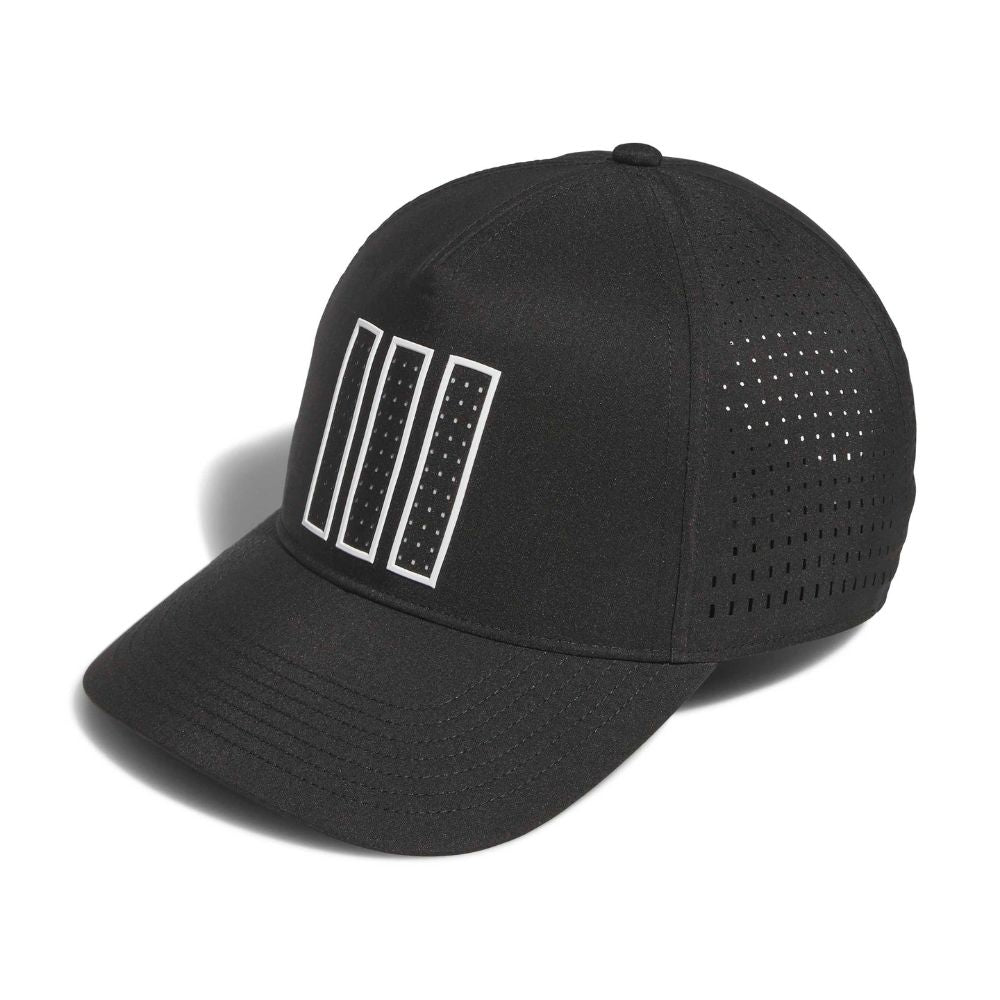 adidas Tour Men's Snap Back Golf Cap 2026 - KB6942 Black