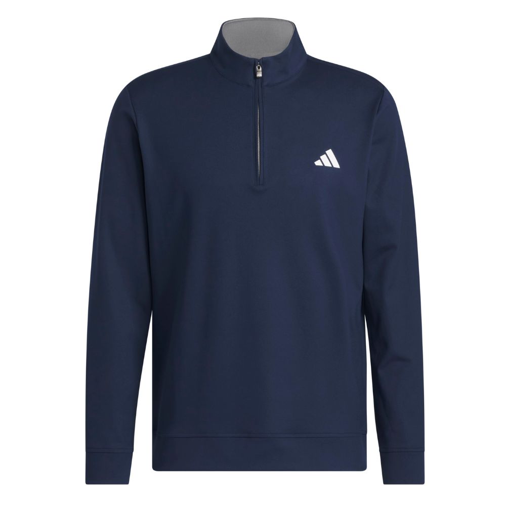 adidas Ultimate365 Classic 1/4 Zip Men's Golf Pullover 2026 - JX4438 Collegiate Navy M