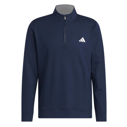 adidas Ultimate365 Classic 1/4 Zip Men's Golf Pullover 2026 - JX4438 Collegiate Navy M