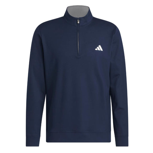 adidas Ultimate365 Classic 1/4 Zip Men's Golf Pullover 2026 - JX4438 Collegiate Navy M