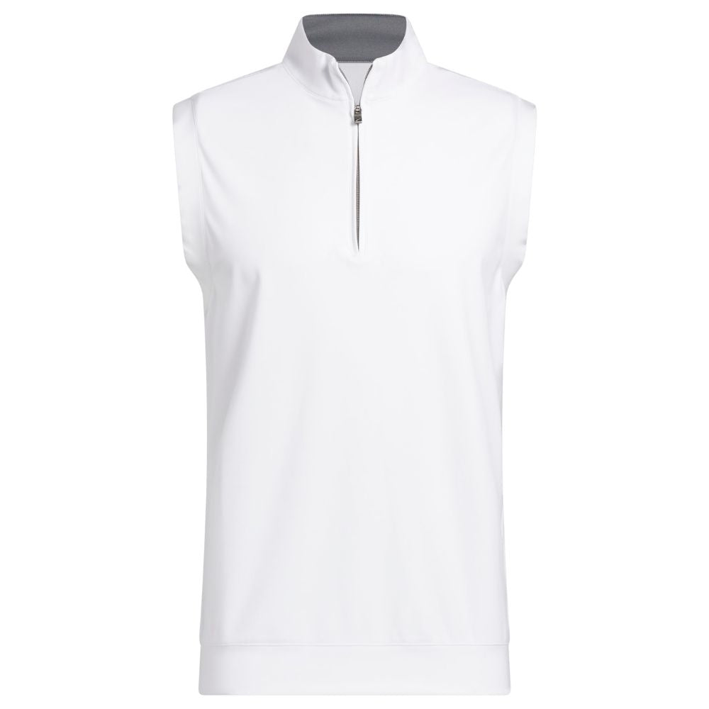 adidas Ultimate365 Classic 1/4 Zip Men's Golf Vest 2026 - JL5326 White M
