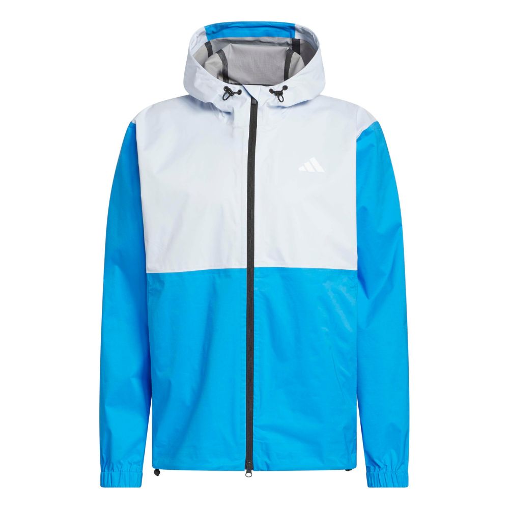adidas Ultimate365 Men's ClimaProof Full Zip Golf Jacket 2026 - KG7239 Lucid Ray Blue M
