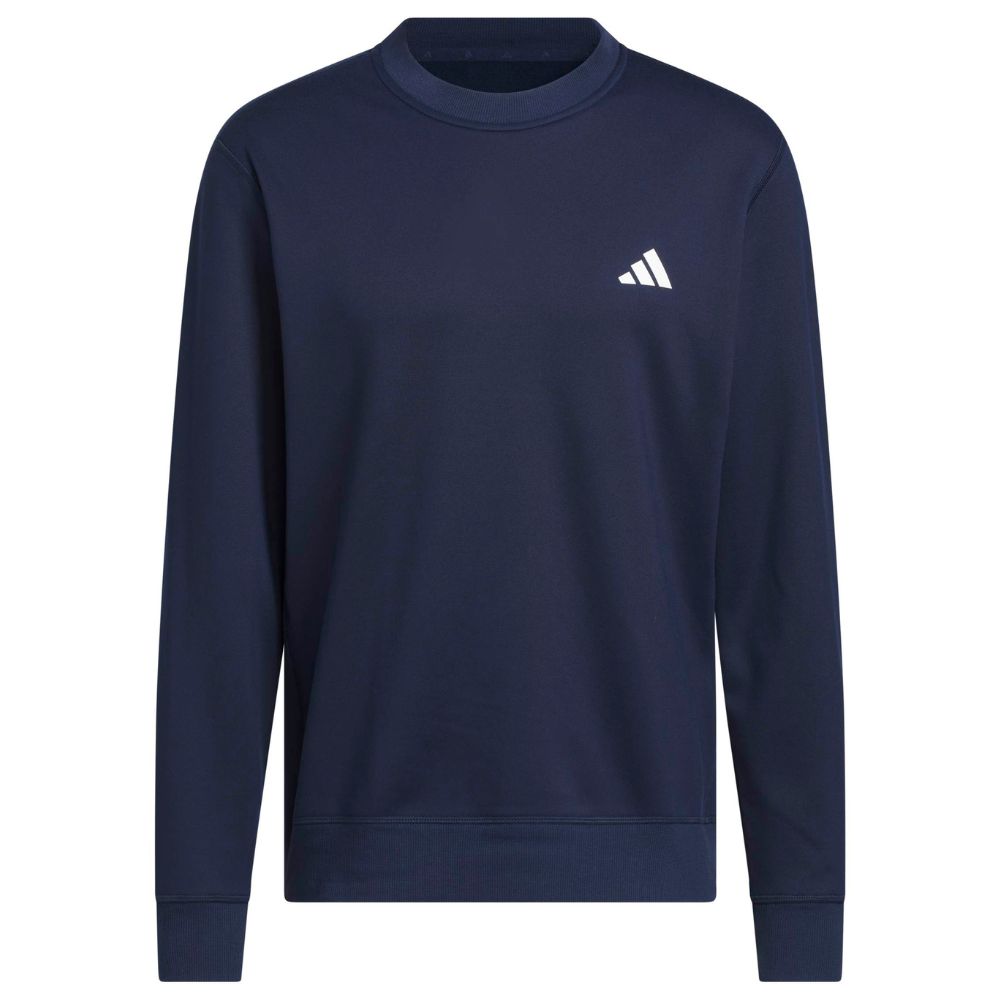 adidas Ultimate365 ClimaWarm Crewneck Men's Golf Pullover 2026 - KF0101 Collegiate Navy M