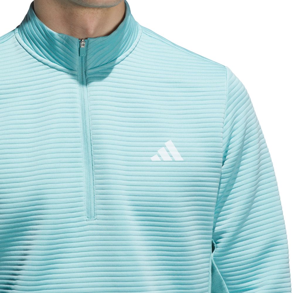 adidas Ultimate 365 DWR Textured 1/4 Zip Golf Pullover 2025 - JX7237