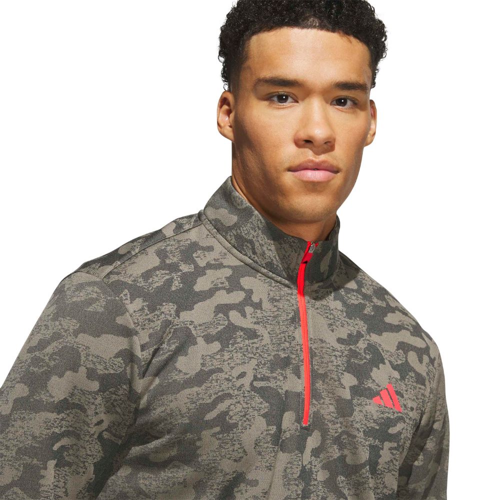 adidas Ultimate365 Men's Durable Water Repellent 1/4 Zip Golf Pullover 2026 - KG7171