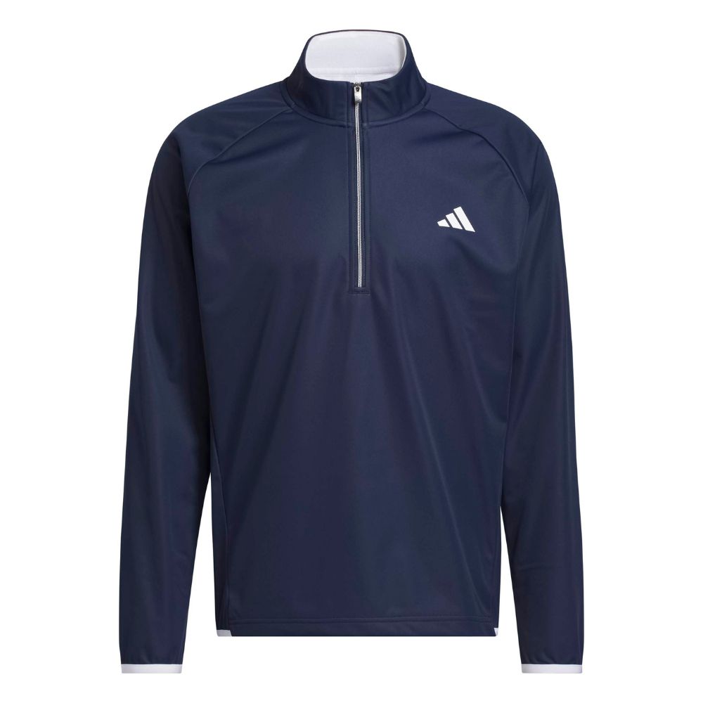 adidas Ultimate365 Men's Durable Water Repellent Wind 1/4 Zip Golf Pullover 2026 - KC1122 Collegiate Navy / White M