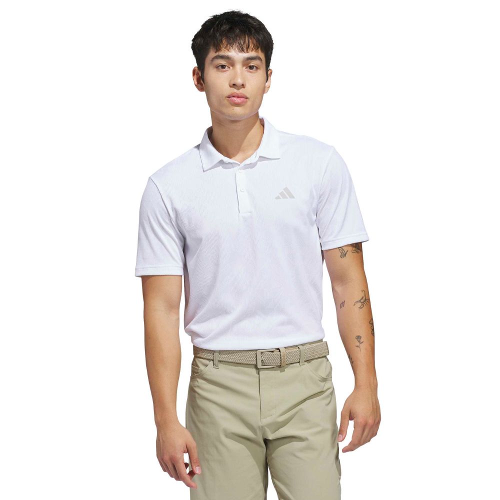 adidas Ultimate365 Jacquard Men's Golf Polo 2026 - KE7712