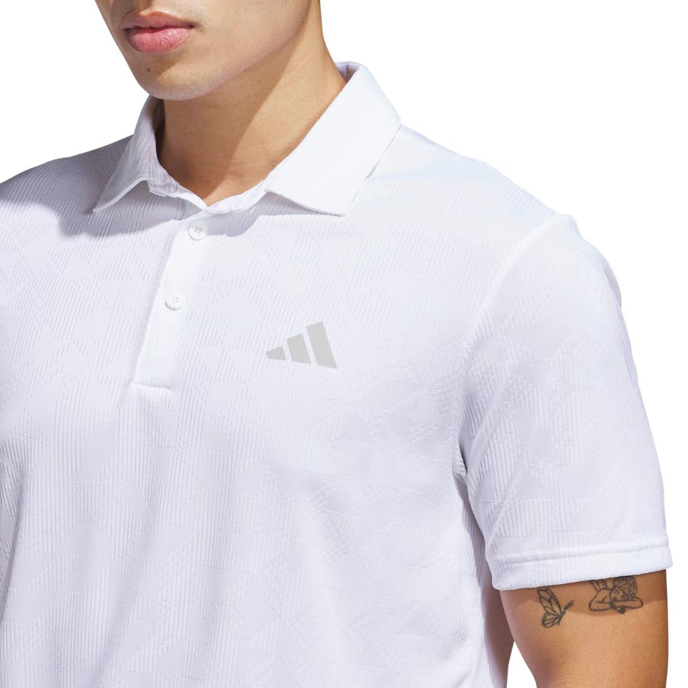 adidas Ultimate365 Jacquard Men's Golf Polo 2026 - KE7712