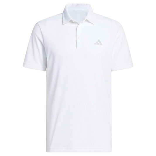 adidas Ultimate365 Jacquard Men's Golf Polo 2026 - KE7712 White M