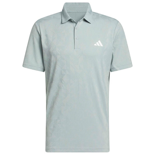 adidas Ultimate365 Jacquard Men's Golf Polo 2026 - KE7713 Wonder Sage M