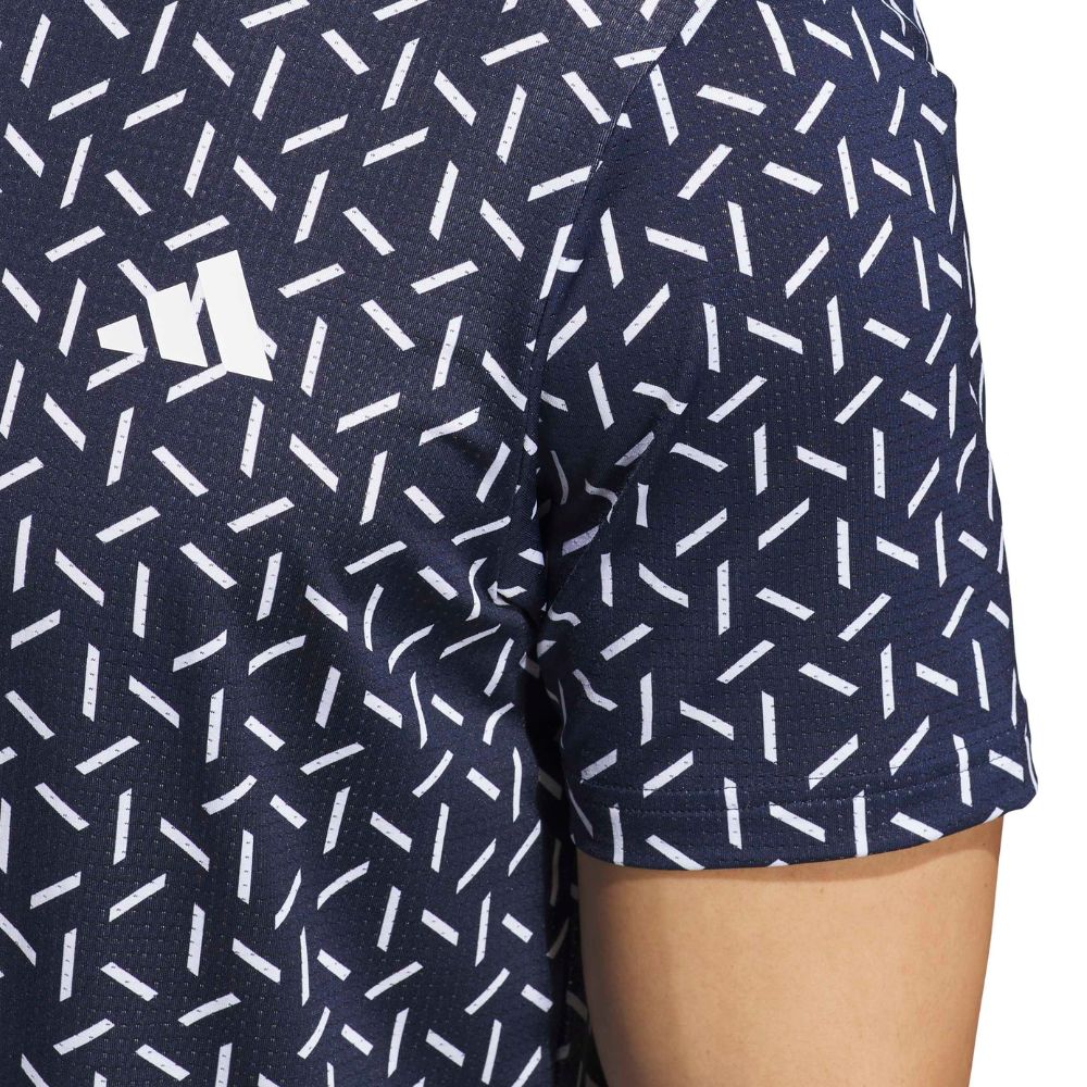 adidas Ultimate365 Mesh Print ClimaCool Men's Golf Polo 2026 - KE7707