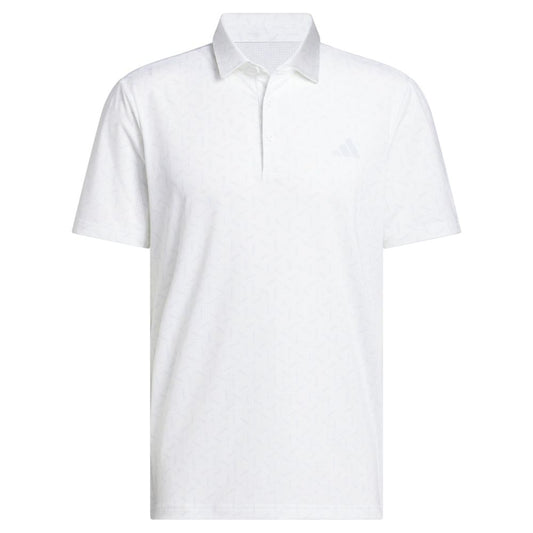 adidas Ultimate365 Mesh Print ClimaCool Men's Golf Polo 2026 - KE7709 Crystal Sky M