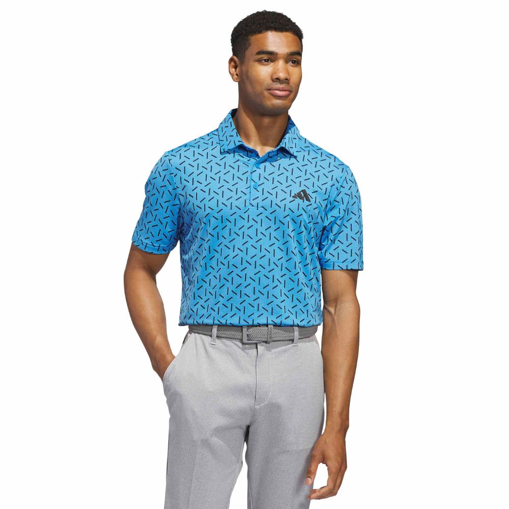 adidas Ultimate365 Mesh Print ClimaCool Men's Golf Polo 2026 - KE7710