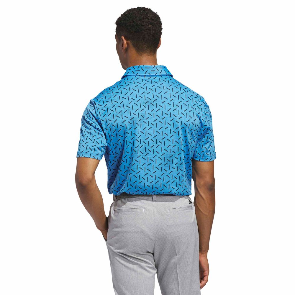 adidas Ultimate365 Mesh Print ClimaCool Men's Golf Polo 2026 - KE7710