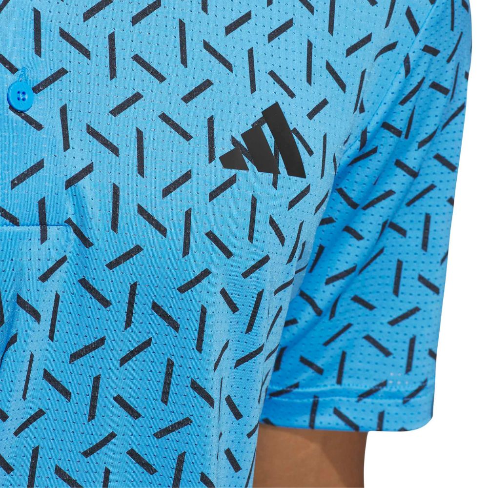 adidas Ultimate365 Mesh Print ClimaCool Men's Golf Polo 2026 - KE7710